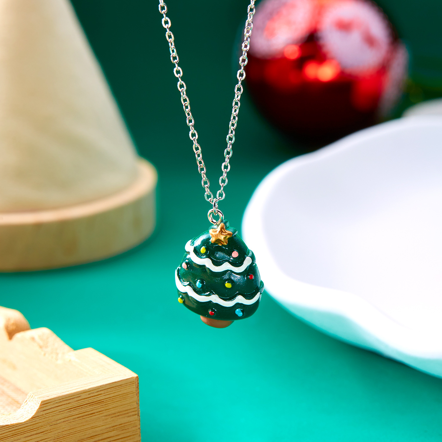 9g Weight Christmas Festival Pendant Necklaces Christmas Wholesale 11