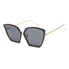 Fashionable elegant sunglasses suitable for men and women, decorations, glasses, cat's eye, fitted, wholesale