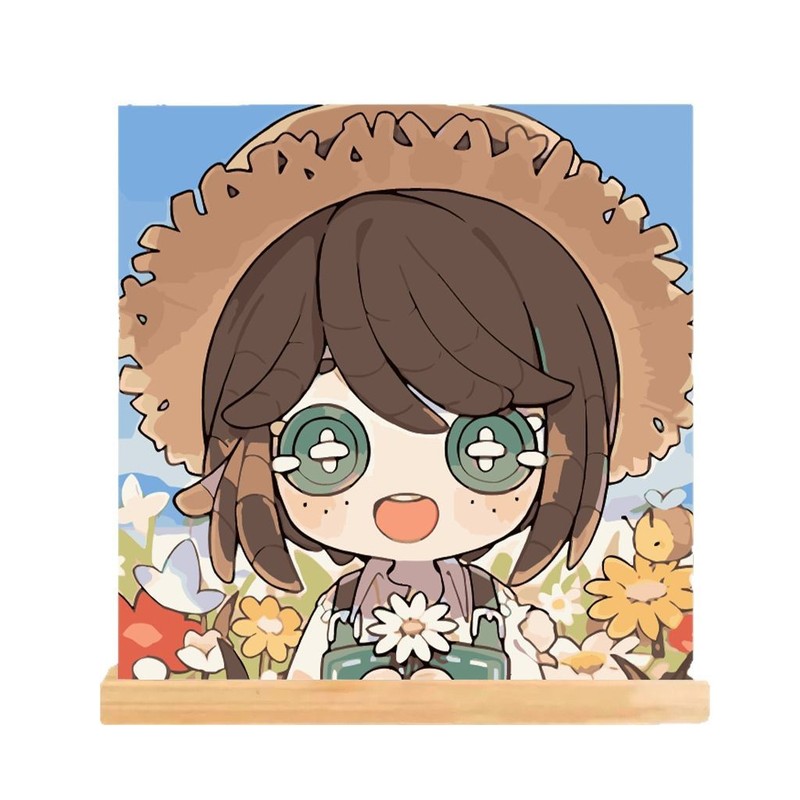 第五人格diyデジタル油絵手作り絵画塗り油絵キャラクター落書き学生掛け絵置物卸売り|undefined