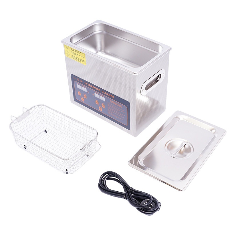 Máquina de limpieza por ultrasonidos pequeñas piezas de hardware de laboratorio limpiador de eliminación de aceite equipo de limpieza en stock al por mayor