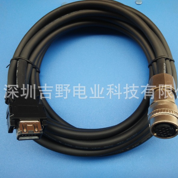 三菱伺服电机编码器线CNV2E-8P/9P信号线 M70系统反馈线