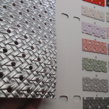 编织洞洞 镂空圆点点 冲孔透气 皮革编织纹 草席打孔 透明竹席革