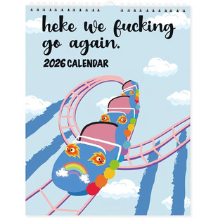 2026 Calendar - Roller Coaster �^ɽ܇�՚v���v������