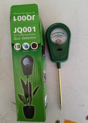 Three-in-One Soil Tester for Fertility, Moisture, and pH Acid-Base Measurement