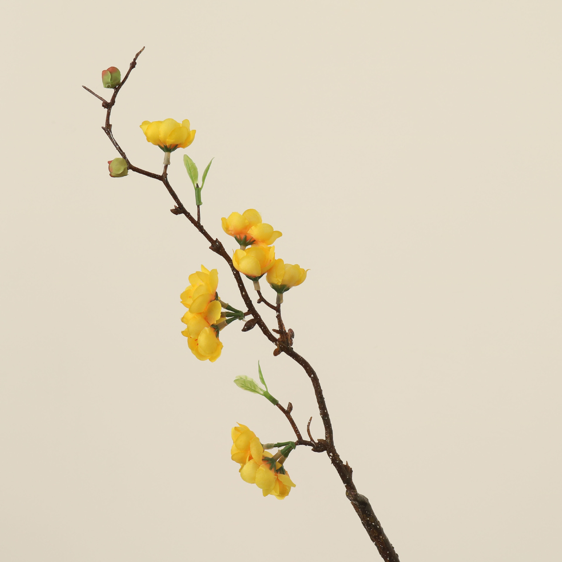 노란색