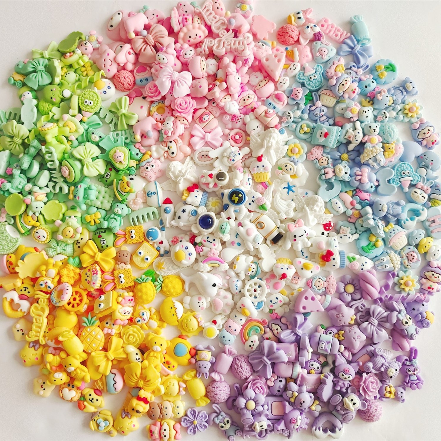수지 액세서리 크림 접착제 DIY 재료 패키지 수제 휴대 전화 케이스 머리핀 프레임 및 기타 액세서리