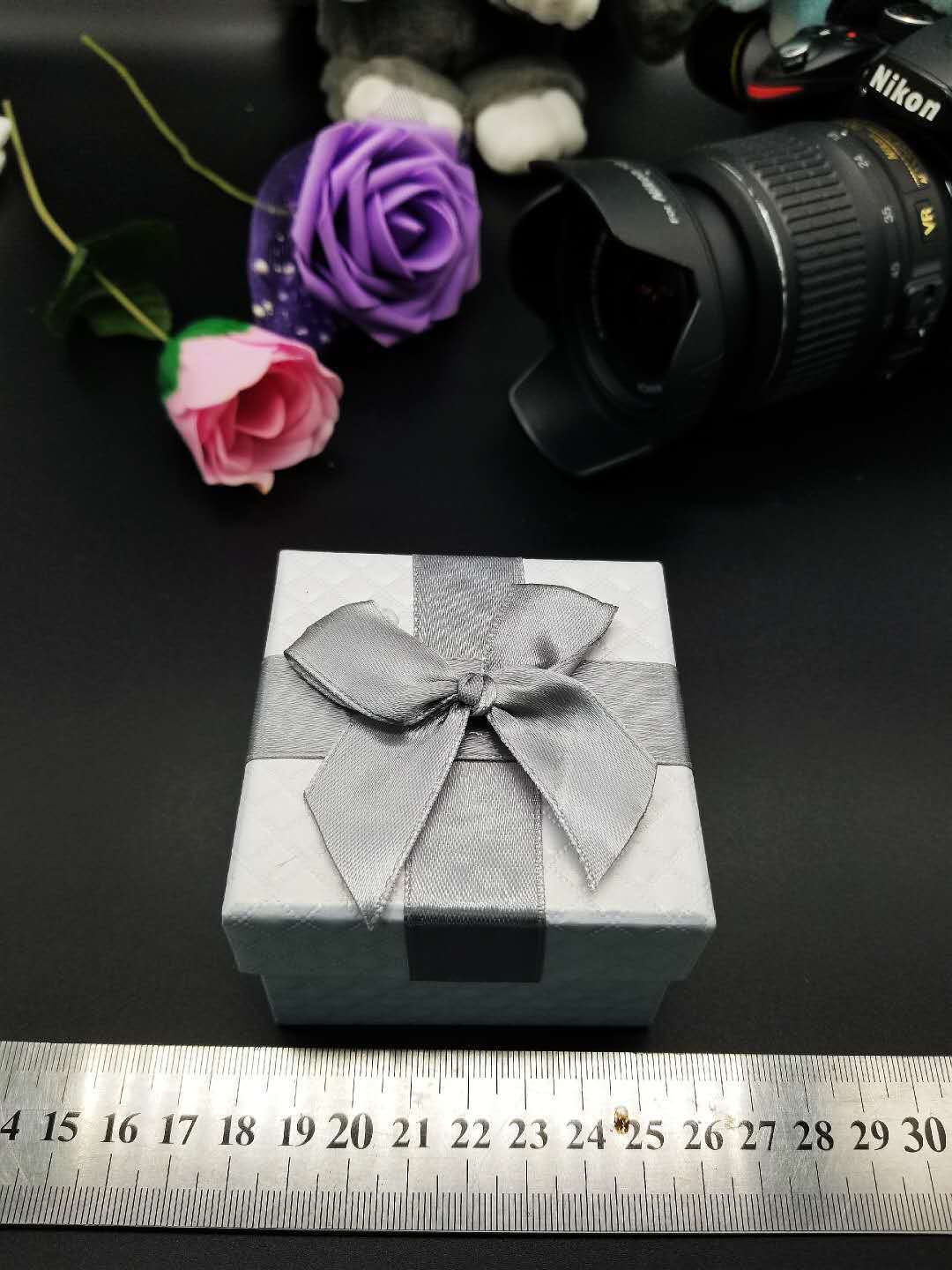 flannel jewelry box ornament storage box ring necklace bangle bracelet pendant fashion jewelry packaging gift box