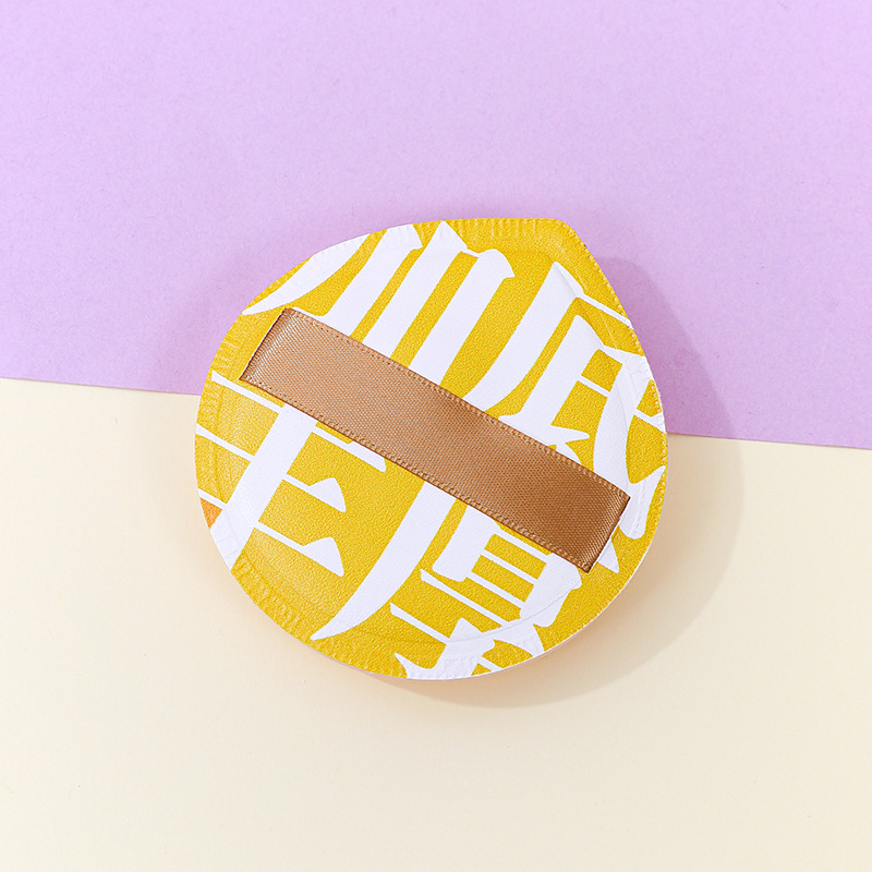 Cojín de aire polvo soplo grande polvo seco soplo esponja polvo puff algodón caramelo 100 puntos sin maquillaje en polvo húmedo y seco de doble uso al por mayor