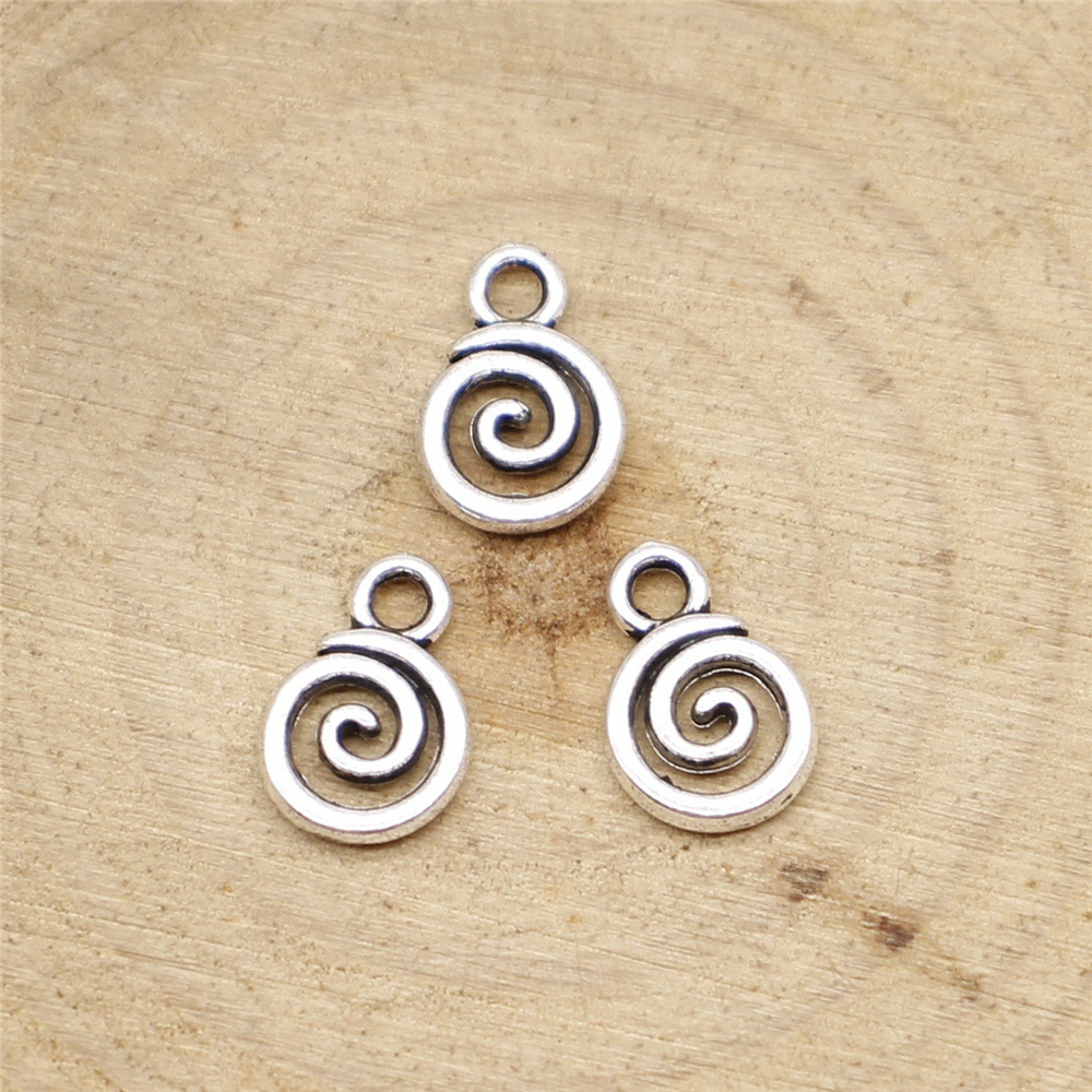 1 Piece Retro Spiral Alloy Plating Pendant Jewelry Accessories display picture 1