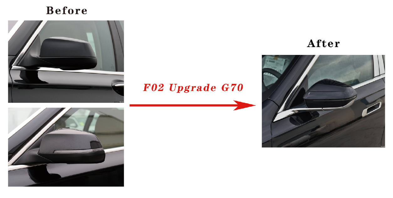 Various Mercedes-Benz and BMW rearview mirror assemblies, rearview mirrors for old models upgraded to new high-definition rearview mirrors