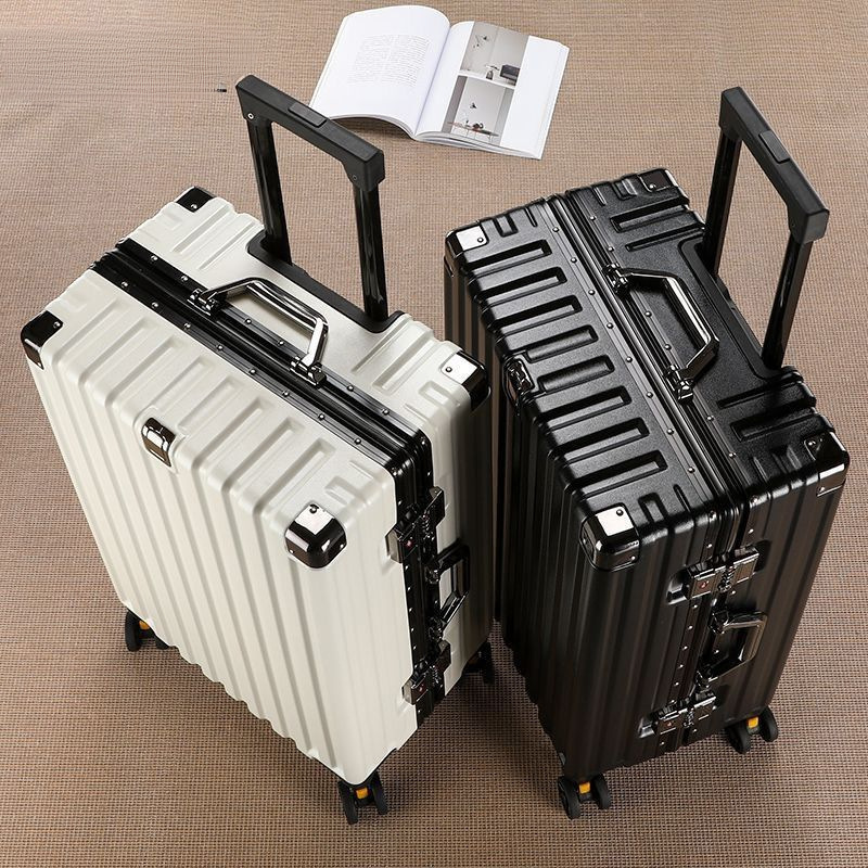 Luggage Password Suitcase Student Trolley Suitcase Boarding Suitcase Leather Suitcase Durable Suitcase Men