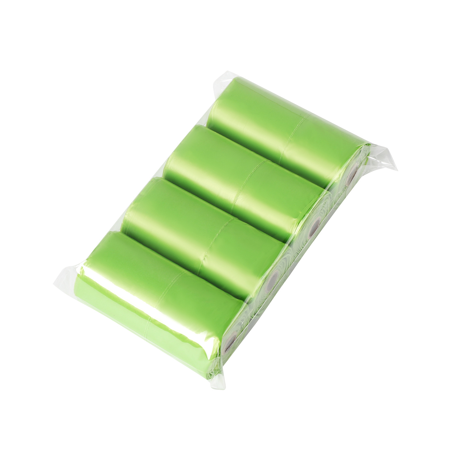 Chaleco grueso y enrollado de estilo explosivo transfronterizo, bolsa de mierda para perros, bolsa de arena para gatos, bolsa de basura para mascotas portátil, bolsa de defecación