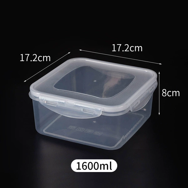 Square, big, 1600 ml