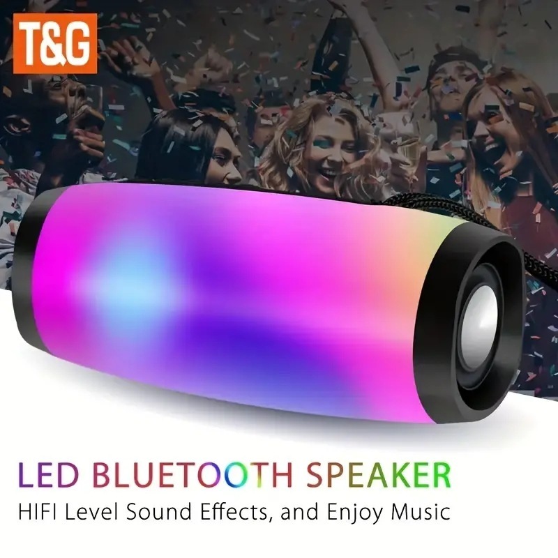 外国貿易国境を越えたモデルtg157 bluetoothスピーカーledライト|undefined
