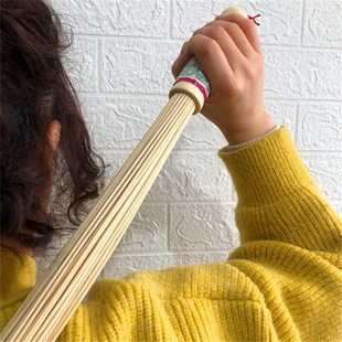 Meridian Tapping Gallbladder Meridian Stick, Health-Preserving Whole Body Bamboo Tapping Stick, Bamboo Wooden Massager, Bamboo Silk Tapping Stick