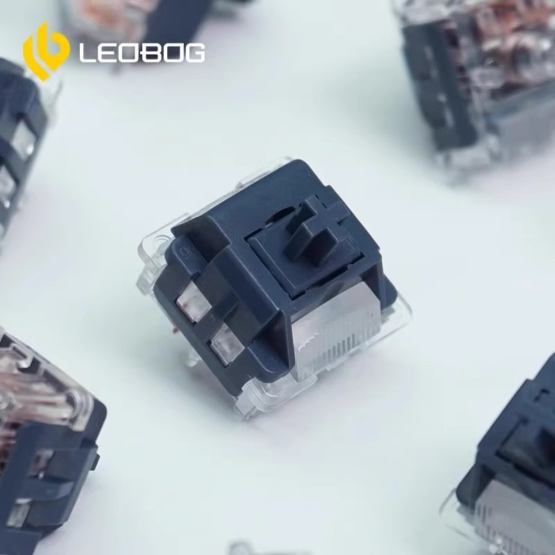 LEOBOG スターアクスルは、レンズ付きの工場出荷時潤滑剤を備えた HP カスタマイズされたメカニカル キーボード軸スイッチを事前に準備しています。|undefined