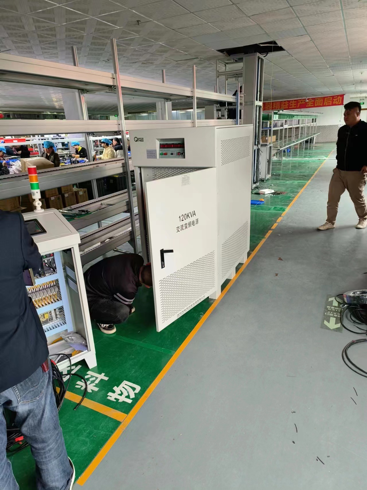 ŷ����˹120KVA��Ƶ��Դ������ݸ�紵��Ͳ��Ʒ�����120V 60HZ