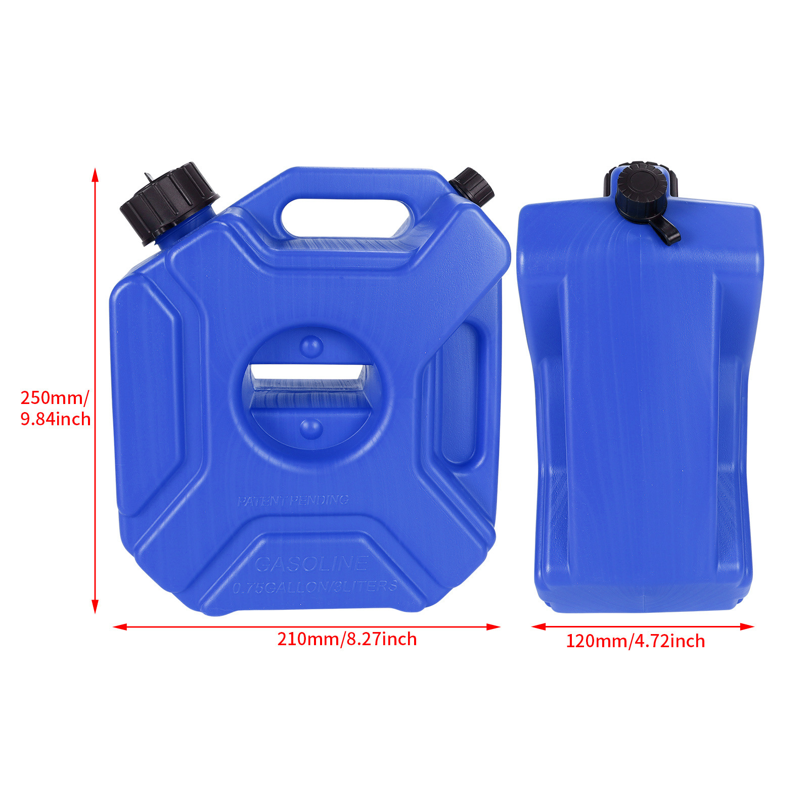 Oil Drum, Gasoline Drum, Off-Road Vehicle Spare Oil Drum, Car and Motorcycle Anti-Static Portable Emergency Oil Can