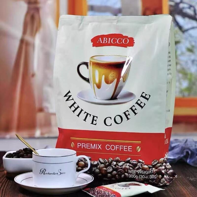 Original Imported Aibico Brand White Coffee, Malaysian Instant Coffee, Individually Packaged 900g Solid Beverage Original Imported Aibico Brand White Coffee, Malaysian Instant Coffee, Individually Packaged 900g Solid Beverage