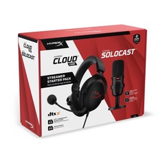 Hyperx cloud CORE極度に未知の斧ゲームヘッドフォンSolocast声脈マイクセット