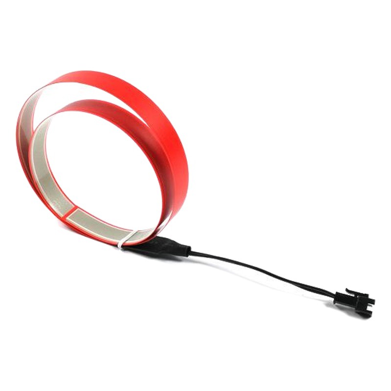 12V conductor del coche decoración 60cm tira de luz fría EL tira de luz fría tira luminosa decorativa DIY luz luminosa tira