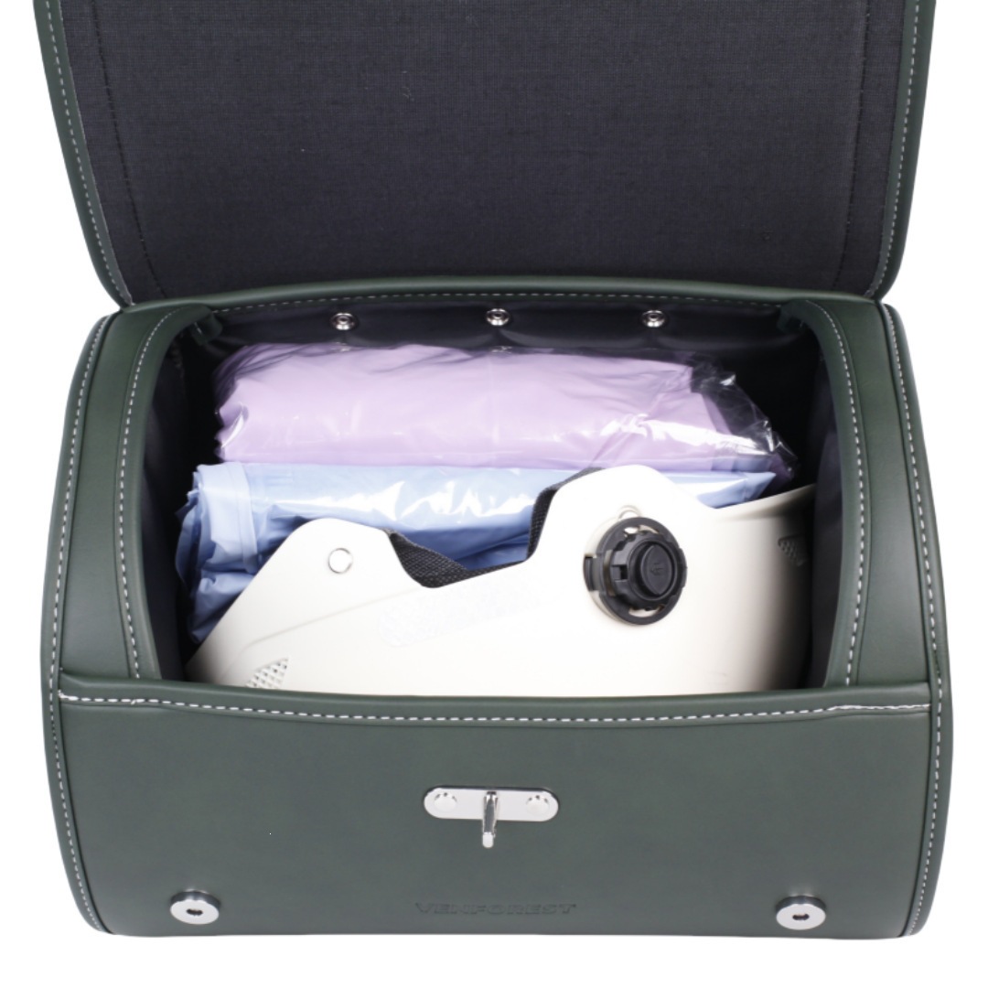 Hot-Selling New Quick-Release Rear Seat Bag, Rear Rack Helmet Bag, Waterproof Tail Box Bag, Motorcycle and Electric Vehicle Riding Gear