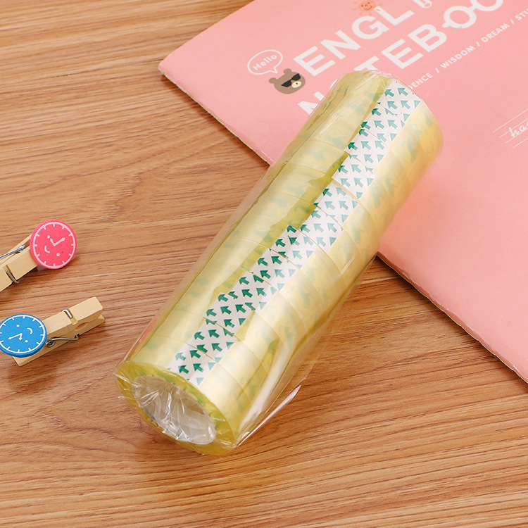 Cinta pequeña transparente personalizada 1-250 papelería creativa para estudiantes tela adhesiva especial material de oficina cinta