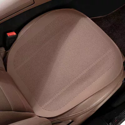 Four Seasons Pad seat pad, suitable for all seasons - front-row-single-seat-cushion-chestnut-brown-ultra-thin-flat-style-ultra-thin-and-breathable