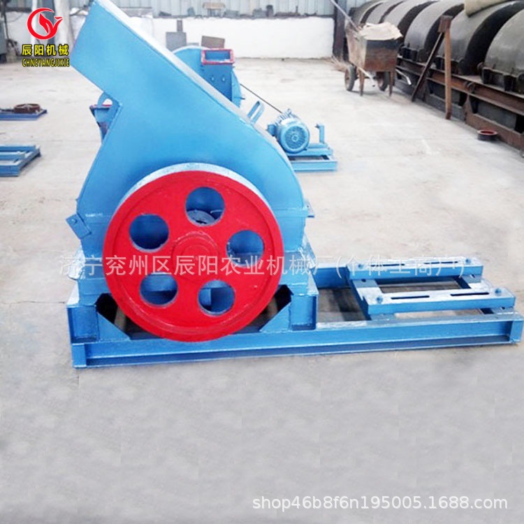 林业木材加工机械 木材切片机树枝木材粉碎切片机果树木屑