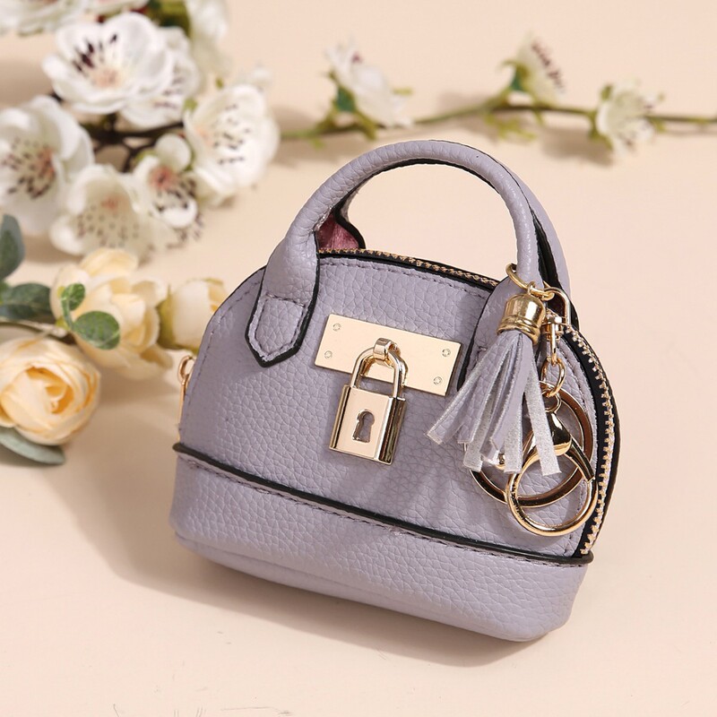 New Cute Japanese and Korean Version Keychain for Women, Simple New Bag, Mini Creative Small Coin Purse, Mini Coin Bag