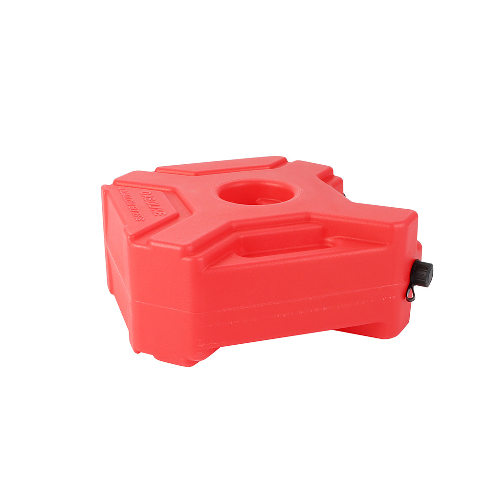 Wholesale Car and Motorcycle Spare Fuel Tank 5L with Lock Emergency Oil Pot Diesel Gasoline Plastic Oil Barrel Thickeneded Cross-Border