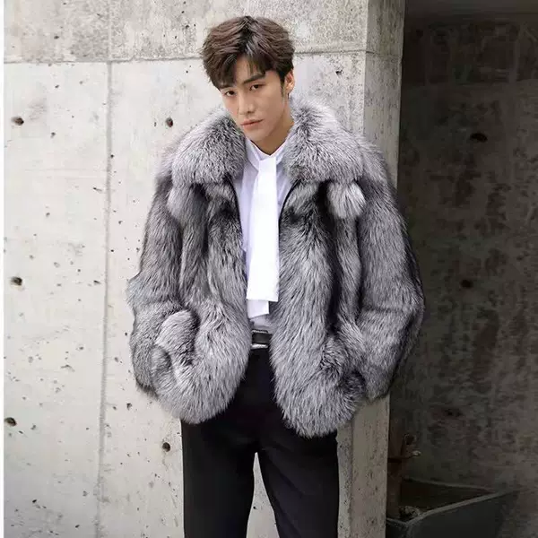 Silver fox color