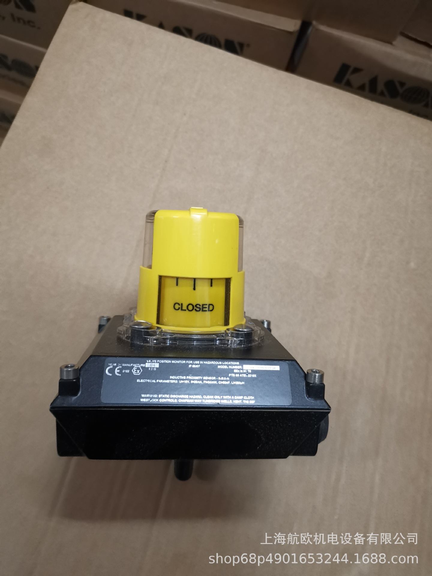 WESTLOCK阀门定位器2004NBY2A2M0400，316SB-STM，2649ABYS00022