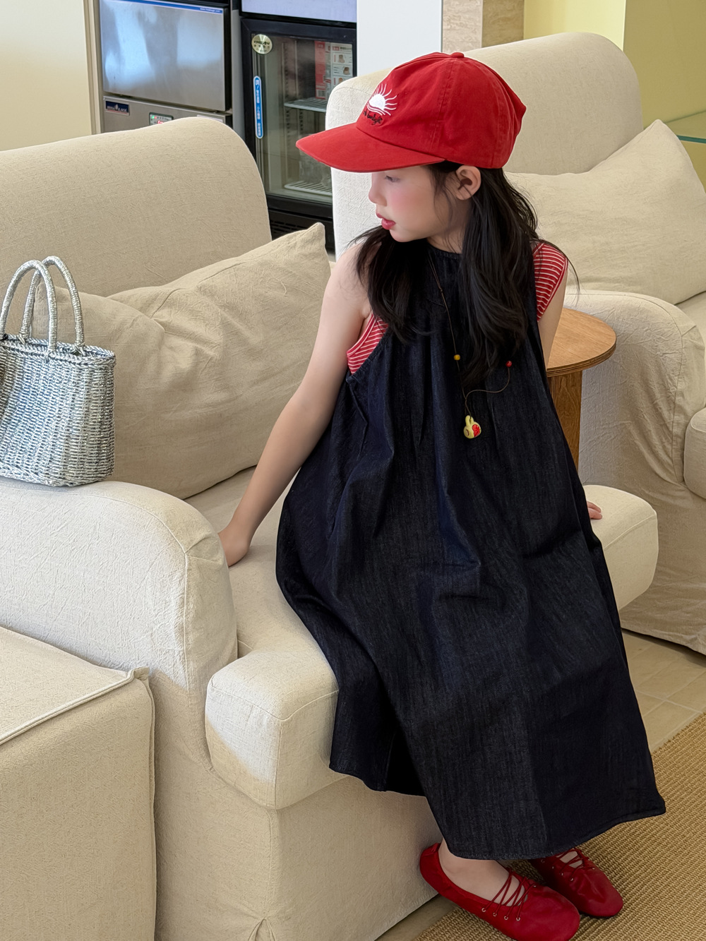 Summer denim dress