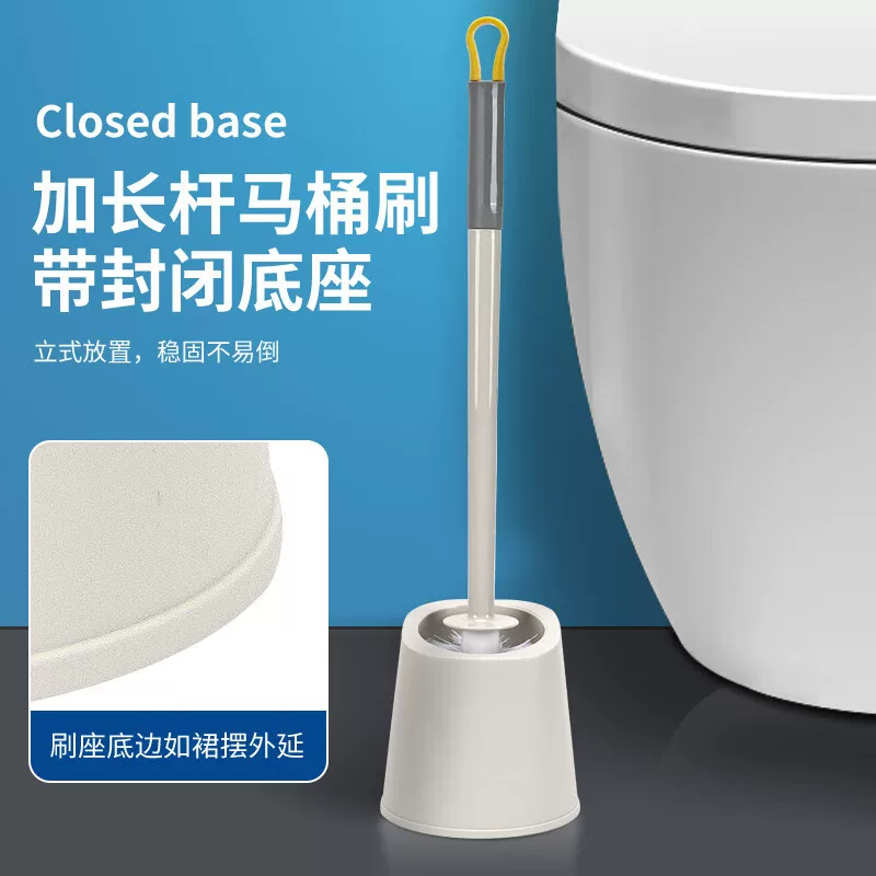 Wall toilet for home use, plastic brush