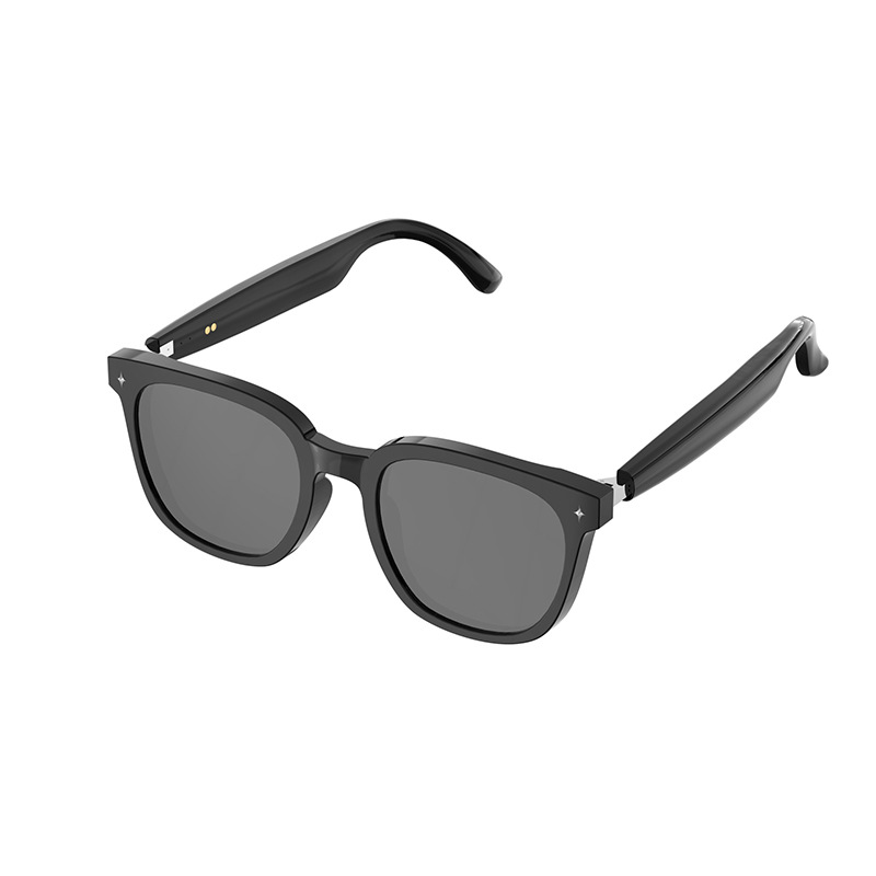 Fuente de fabricación de nuevas gafas inteligentes gafas de sol deportivas Bluetooth llamadas de música ai traductor dispositivo de vestir