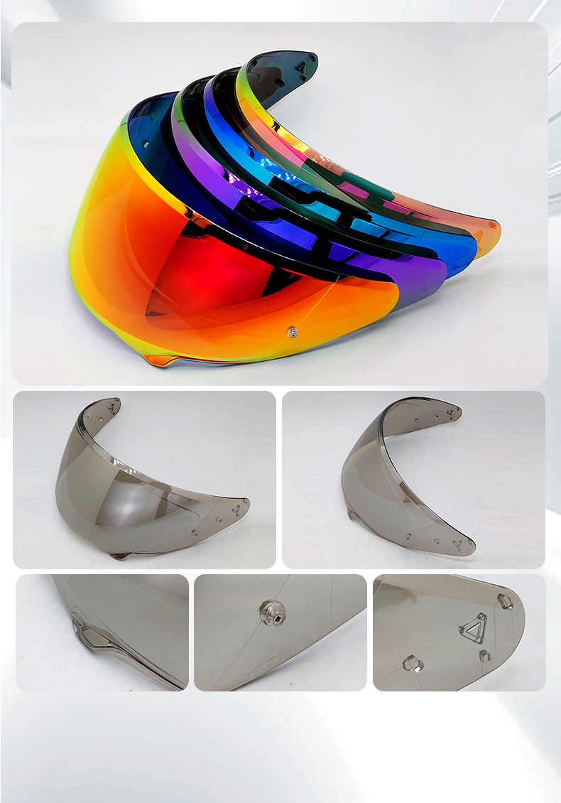 Hj38 Helmet Lens Universal Replacement for I71 I11 F71 Carbon Sun Protection Photochromic Visor Replacement Piece