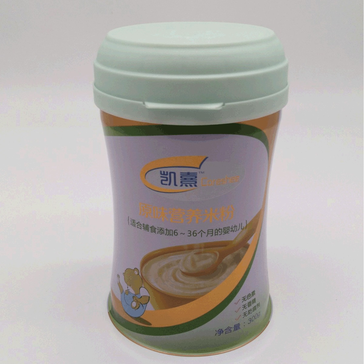 实力制罐厂家生产  小蛮腰圆形铁罐  大蛮腰铁罐   营养米粉铁罐