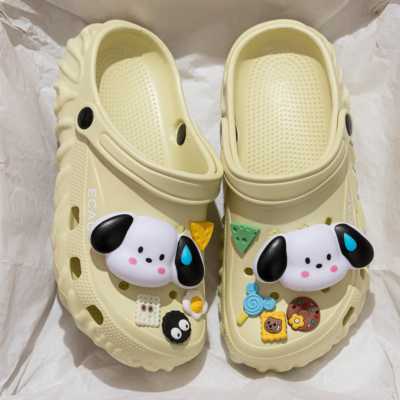 말문이 막힌 개 연두색