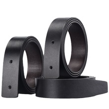 男士无牙内穿自动扣TPU带身3.3宽无扣头94纹带头通用孔距厂家批发