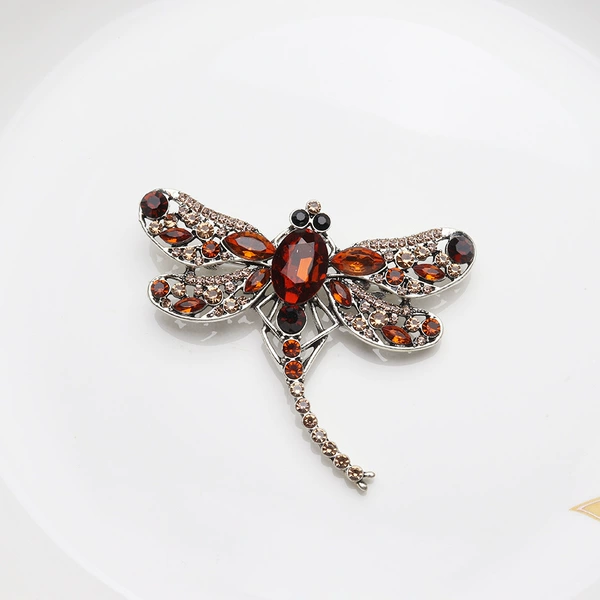 Amber brooch