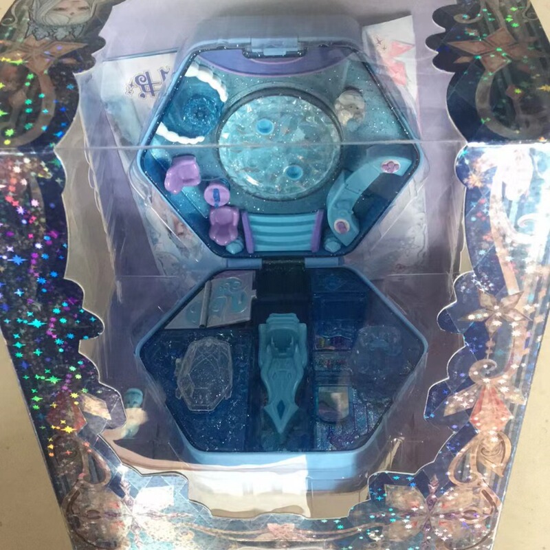 Ye Luoli Gem Box Gorgeous Ice Crystal Palace Little Girl Doll Toy Night Lori Children's Toy Bud Castle