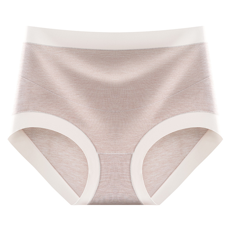 Ropa interior de mujer embarazada Ropa interior de mujer de cintura alta de las mujeres de soporte postparto bragas más tamaño ropa interior de mujer transpirable sin costuras