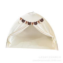 儿童帐篷室内游戏玩具屋女孩公主城堡小房子床上分床神器睡眠帐篷