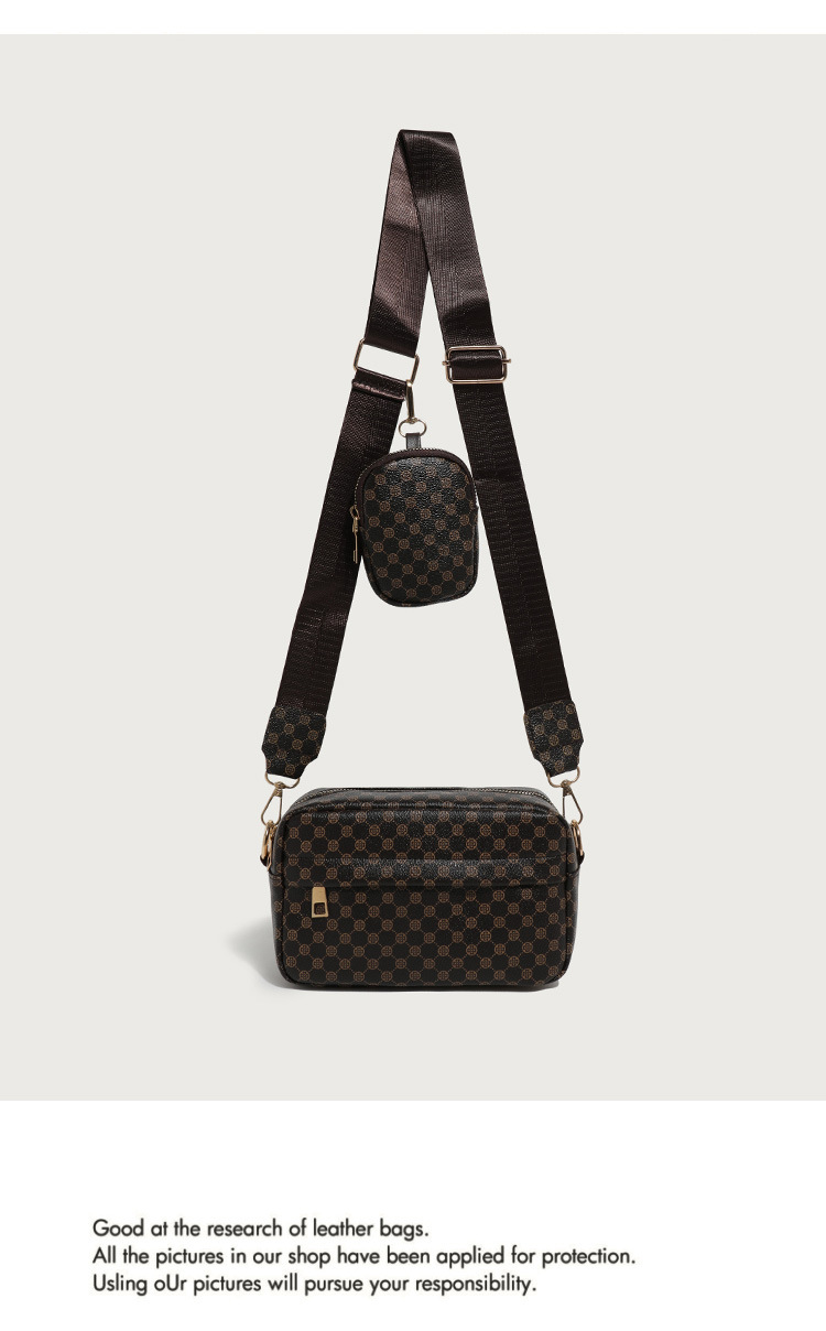 369g Weight Polyester Lining Material Zipper Closure Type Single Shoulder Strap Strap Type Square Bag Bags Type Daily Occasion PU Material Women's Backpack Backpack Argyle Pattern All Seasons Season Women's Gender Elegant, Vintage Style Style Square Shape Women's PU Argyle Elegant Vintage Style Square Zipper Square Bag 1