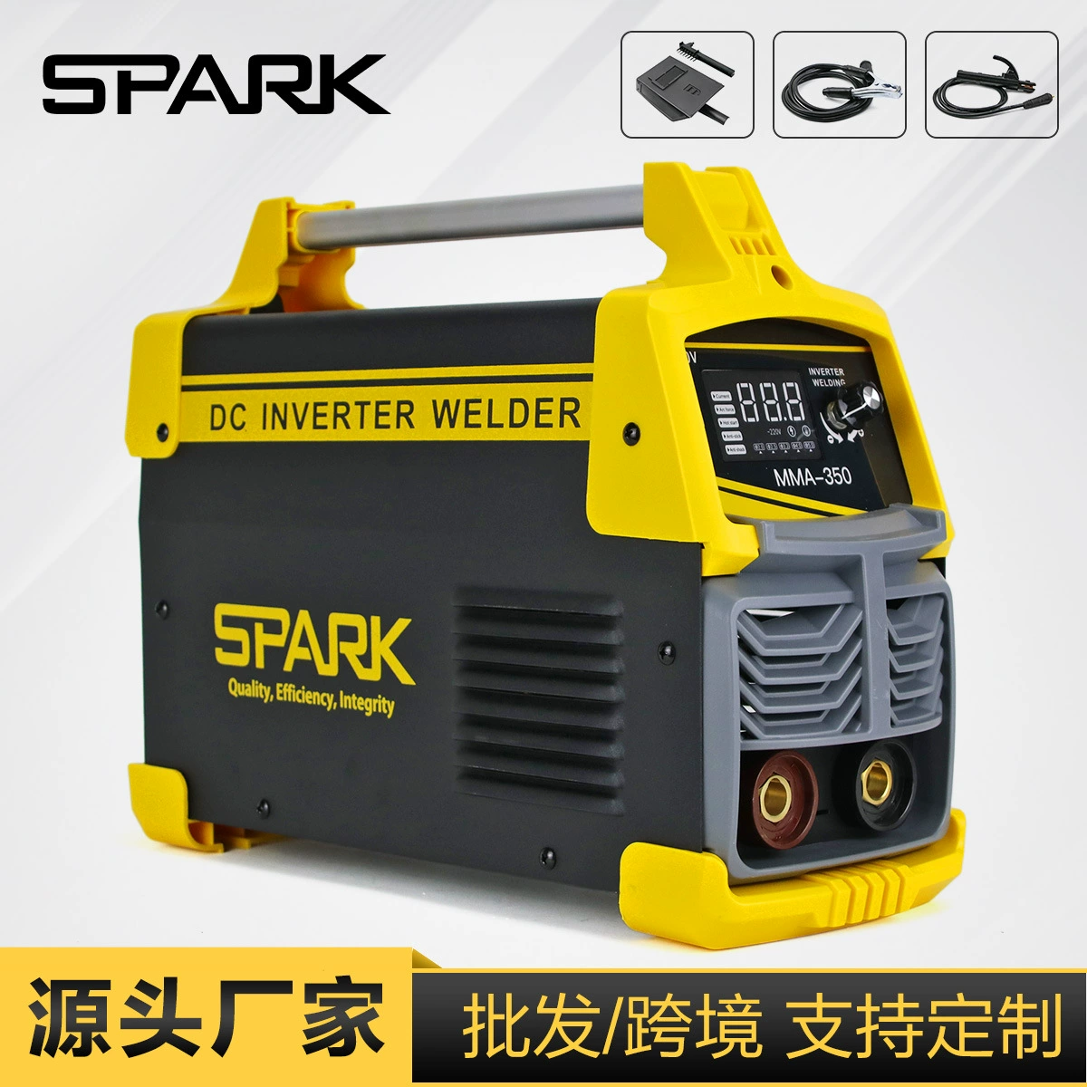 Переносной сварочный аппарат SPARK MMA-300 с инвертором постоянного тока, трансграничный поиск, 110В/220В двойное напряжение