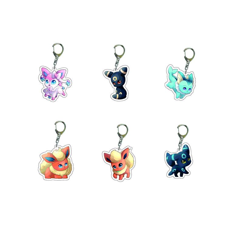 Pokemon Elf Baokemeng Acrylic Keychain Ibra Transparent Pendant Acrylic Keychain Pokemon Elf Baokemeng Acrylic Keychain Ibra Transparent Pendant Acrylic Keychain