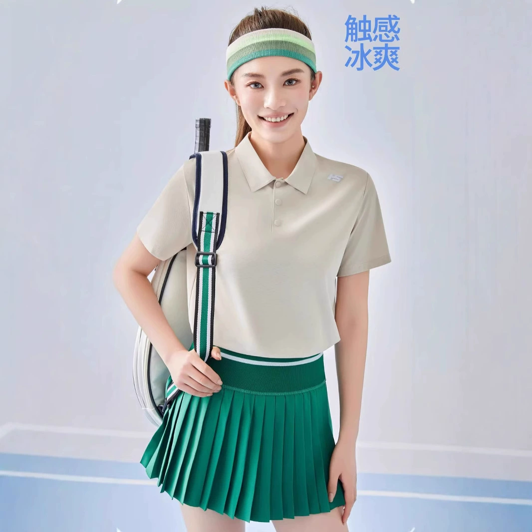 2025 новая летняя 5А антибактериальная быстросохнущая дышащая рубашка-поло из ледяного шелка корпоративная рабочая одежда повседневная спортивная мужская и женская рубашка с короткими рукавами