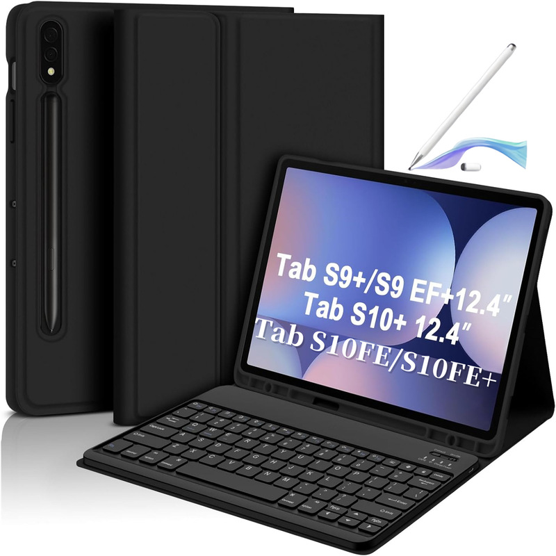 Suitable for Samsung Tablet S10U Protective Case 789Fe+ Magnetic Wireless Detachable Bluetooth Keyboard Plus Pen Slot Case