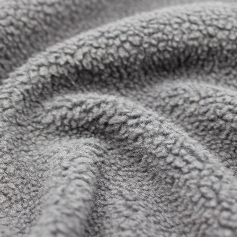 现货供应秋冬加厚全棉摇粒绒卫衣面料麻棉抓绒毛圈布纯棉卫衣布